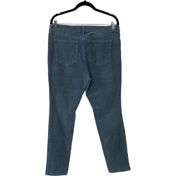 Ann Taylor Loft Corduroy Ribbed Jeans Size 12 Straight Leg - Picture 2 of 10